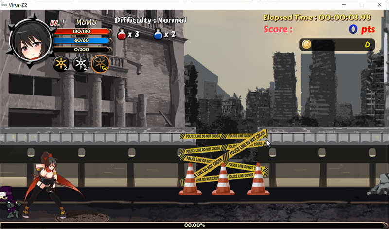 Virus-Z 精翻汉化版 横板动作ACT游戏 1.2G