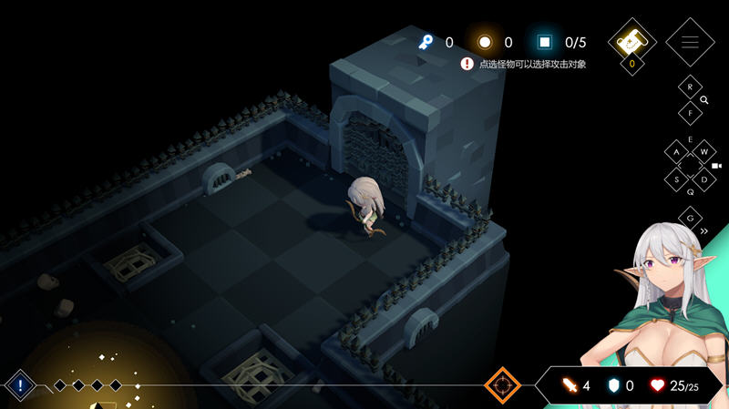 地牢脱出2-银月苍狼苏拉尔 Ver1.04 官方中文版 Roguelite回合制策略游戏