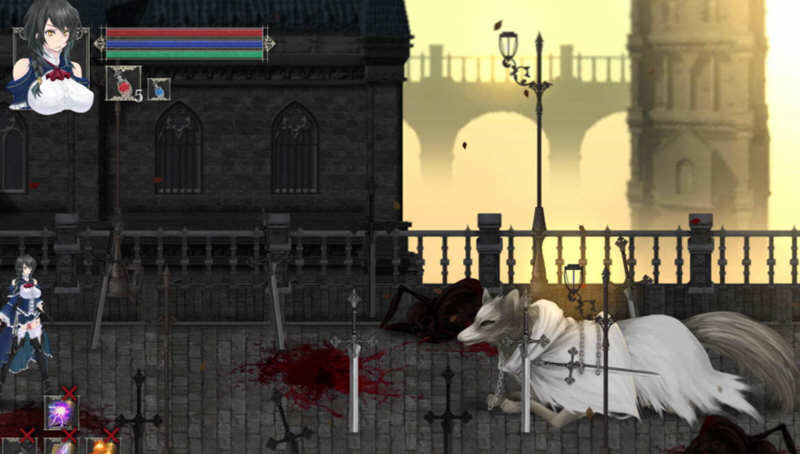 魔女复仇之夜 ver1.05 日文正式完全版 横板ACT游戏+全回想 2.2G