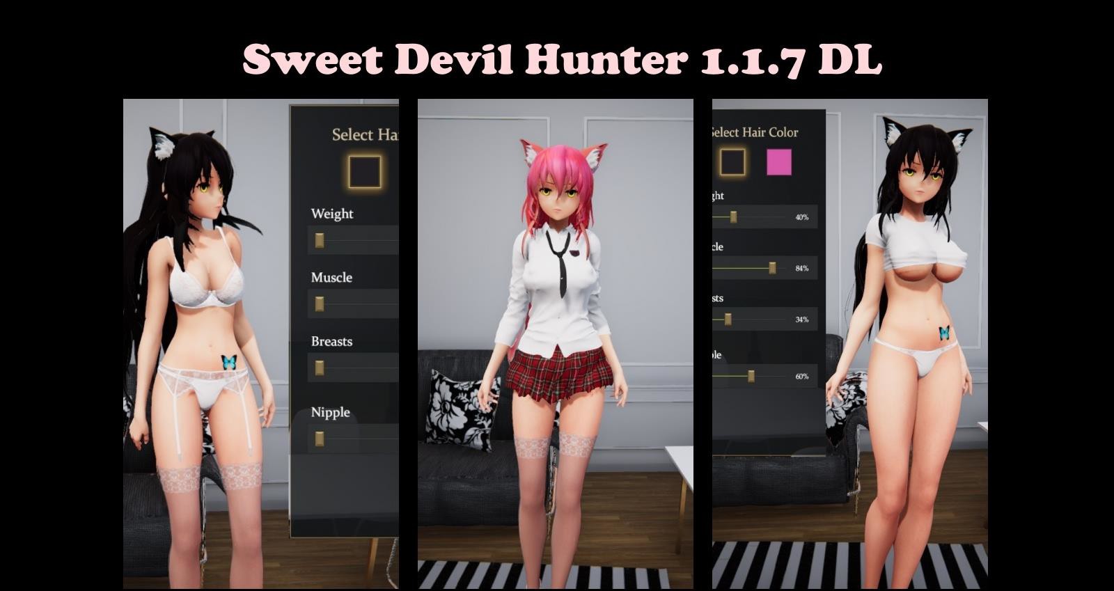 甜心恶魔猎手 Ver1.2.0英文版 3D全动态&欧美ACT游戏
