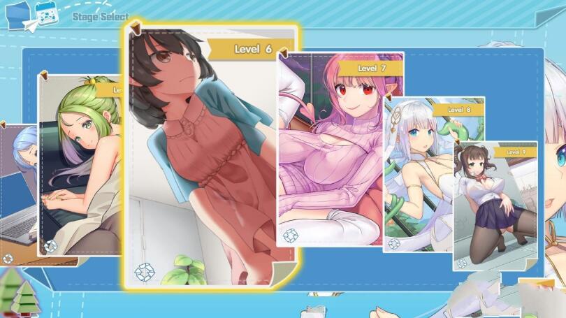 火辣爱欲3：折纸世界大冒险 STEAM官中步兵版 互动SLG游戏