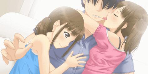 亲戚家双胞胎少女逆推！被发现人生就完蛋 2.5D互动+动画