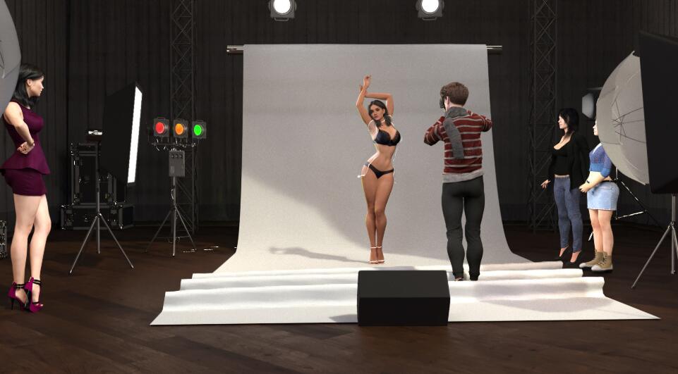 时尚莫妮卡 Ver1.07 汉化版 欧美高清画质SLG游戏