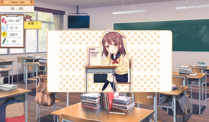 邻桌女同学（Deskmate Girl）官方中文版 恋爱养成类游戏
