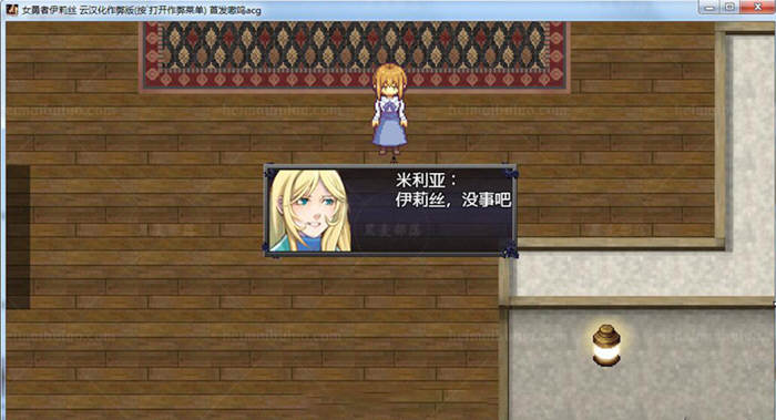 女勇者伊莉丝！汉化作弊完结版+全CG 大型王道RPG游戏 1.3G