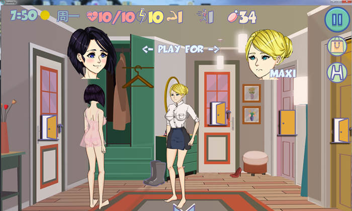 疯狂新生活(Insoxsity) Ver0.88 官方中文版 PC+安卓 神奇SLG游戏