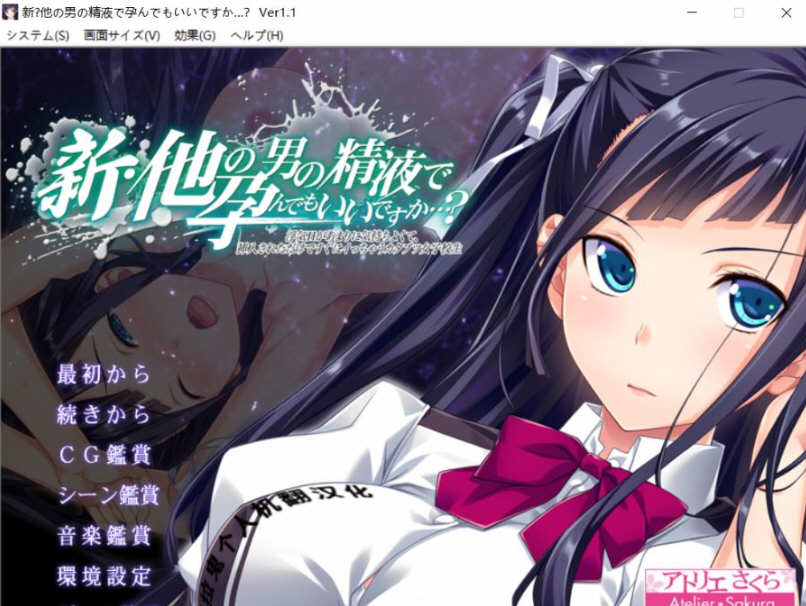 这样造宝宝真的合适嘛？ 1-3部 云翻汉化版 绿冒ADV游戏