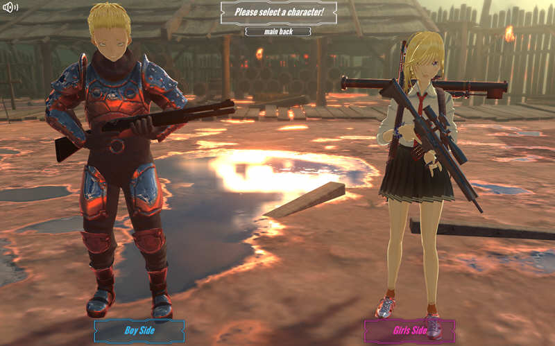 穿越到异世界的JK 日文完整版付全回想 日式3D FPS游戏