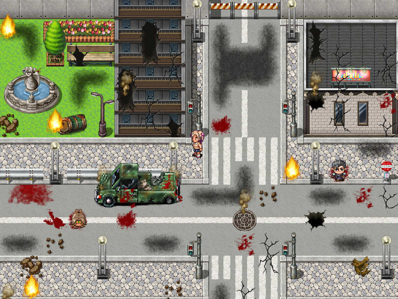 僵尸小妞在末世 精修汉化版 PC+安卓+攻略+全CG rpg游戏