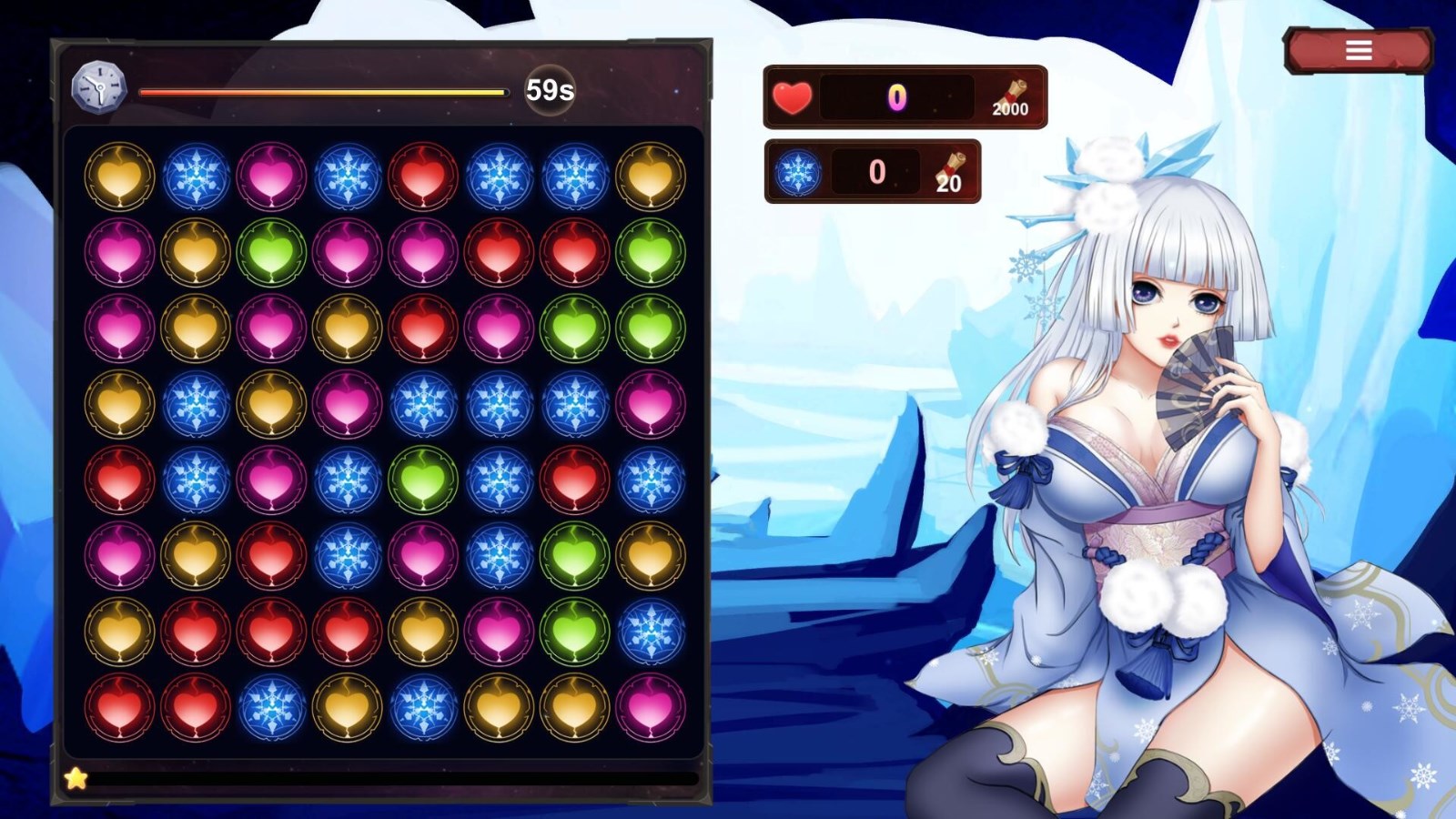 妖精行语 STEAM官中步兵版 美少女消除游戏+社保补丁