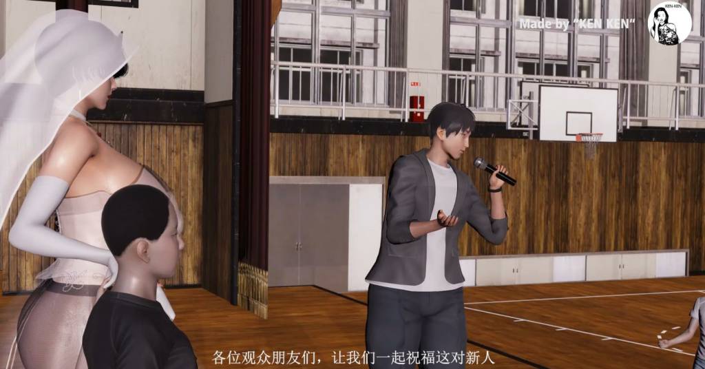 【3D同人视频/中文/全动态】KENKEN:育子失败-崔眠玛玛 步兵中文完整版【NTR/CV/1.4G】