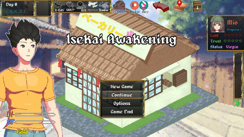 【像素互动SLG/汉化/全动态】异世界觉醒 Ver1.43 云汉化版【新作/超多互动/500M】