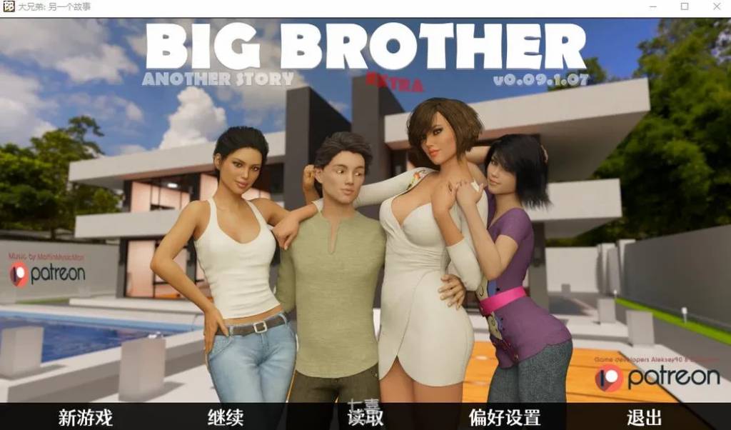 欧美SLG/汉化/动态】大兄弟外传-另一个故事 v0.09.1.07 官方中文汉化版【大更新/6.3G】