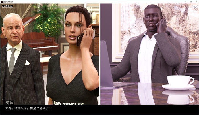 劳拉与失落之城 ver0.4 高压汉化版 PC+安卓 动态同人SLG游戏 500M