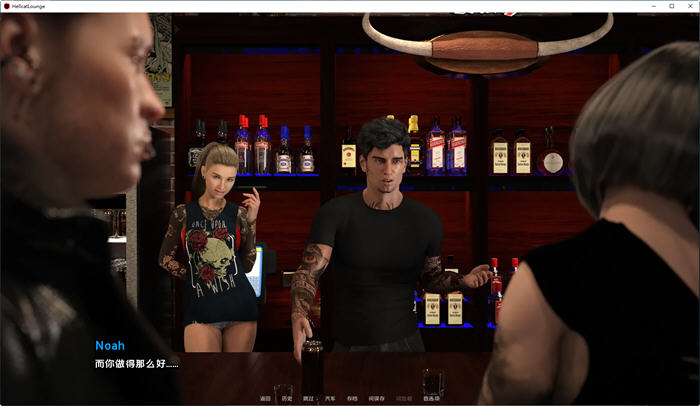 地狱猫酒吧(The Hellcat Lounge) ver0.3.01 汉化版 PC+安卓 动态SLG游戏