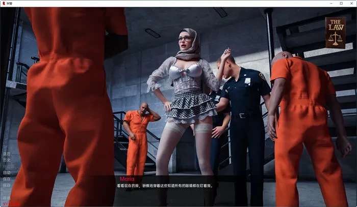 【SLG游戏】狱警(The Prison Guard) ver0.2.0 汉化版[2.4G]