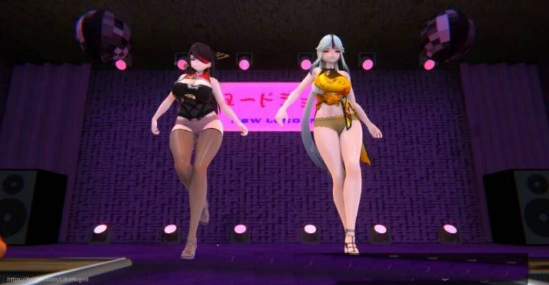 [动画] 【DH/3D/同人/中文字幕】LikeHugeB 大师 24年05月作品 天权星堕落【10′/1.6G】