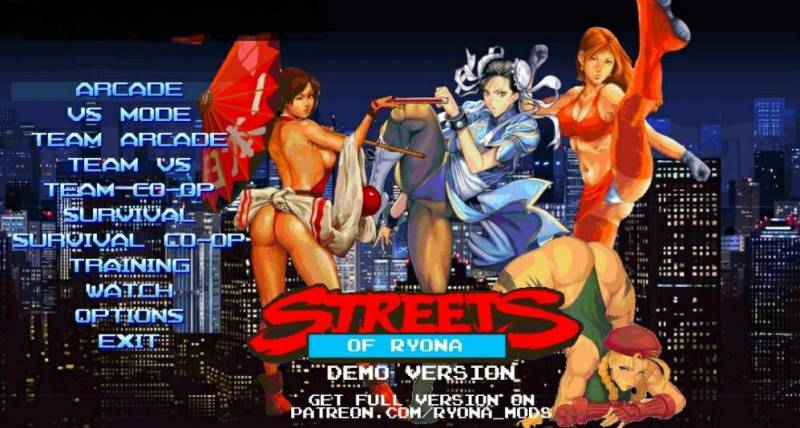 [电脑] 【PC/2D/拳皇ACT/英文/动态】龙之街道 V1.2.8 最新英文测试版【260M】