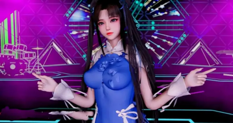 [动画] 【DH/3D/VAM/同人】仙剑奇侠传-赵灵儿双马尾少女白丝连裤袜 4K【5′/1.5G】