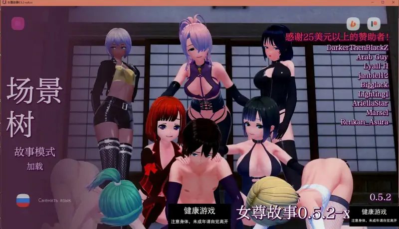 【日系SLG/AIGPT汉化/3D】女尊故事 FemDom Stories v0.5.2【PC+安卓/1.44G】