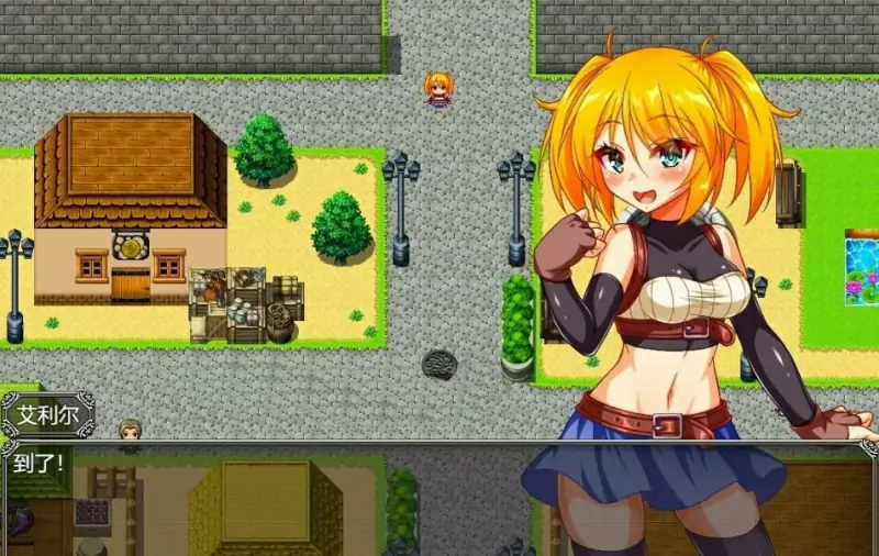 [电脑] 【PC/2D/RPG/汉化】埃里尔和市中心尿道治疗 AI汉化版【500M】