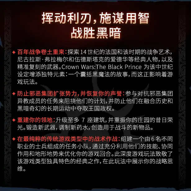 王冠之战：黑王子/Crown Wars: The Black Prince (更新v08.08.2024 )