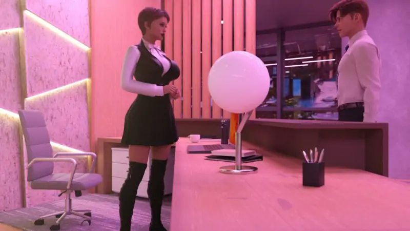 【欧美SLGAIGPT汉化3D】傲娇女孩 Sassy Girl [v0.5.4]【PC+安卓4.5G】