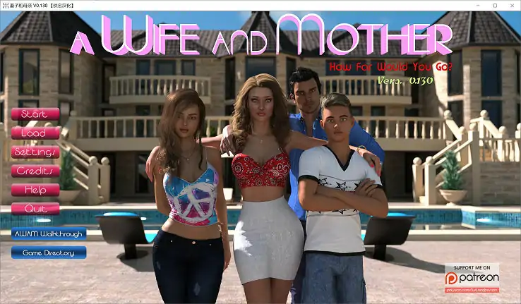 妻子与母亲A Wife And Mother 第二季v0.210汉化版[SLG游戏/汉化/动态]PC+安卓