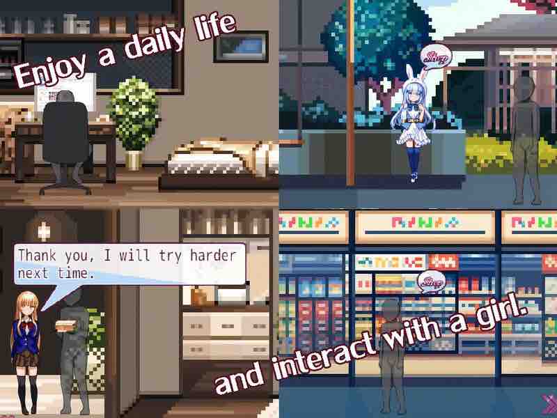 DL11月新作【沙盒SLG/JK露出/像素全动态】邻家堕天使（The Fallen Angel Next Door）V2.1 AI汉化【PC+安卓-1G】