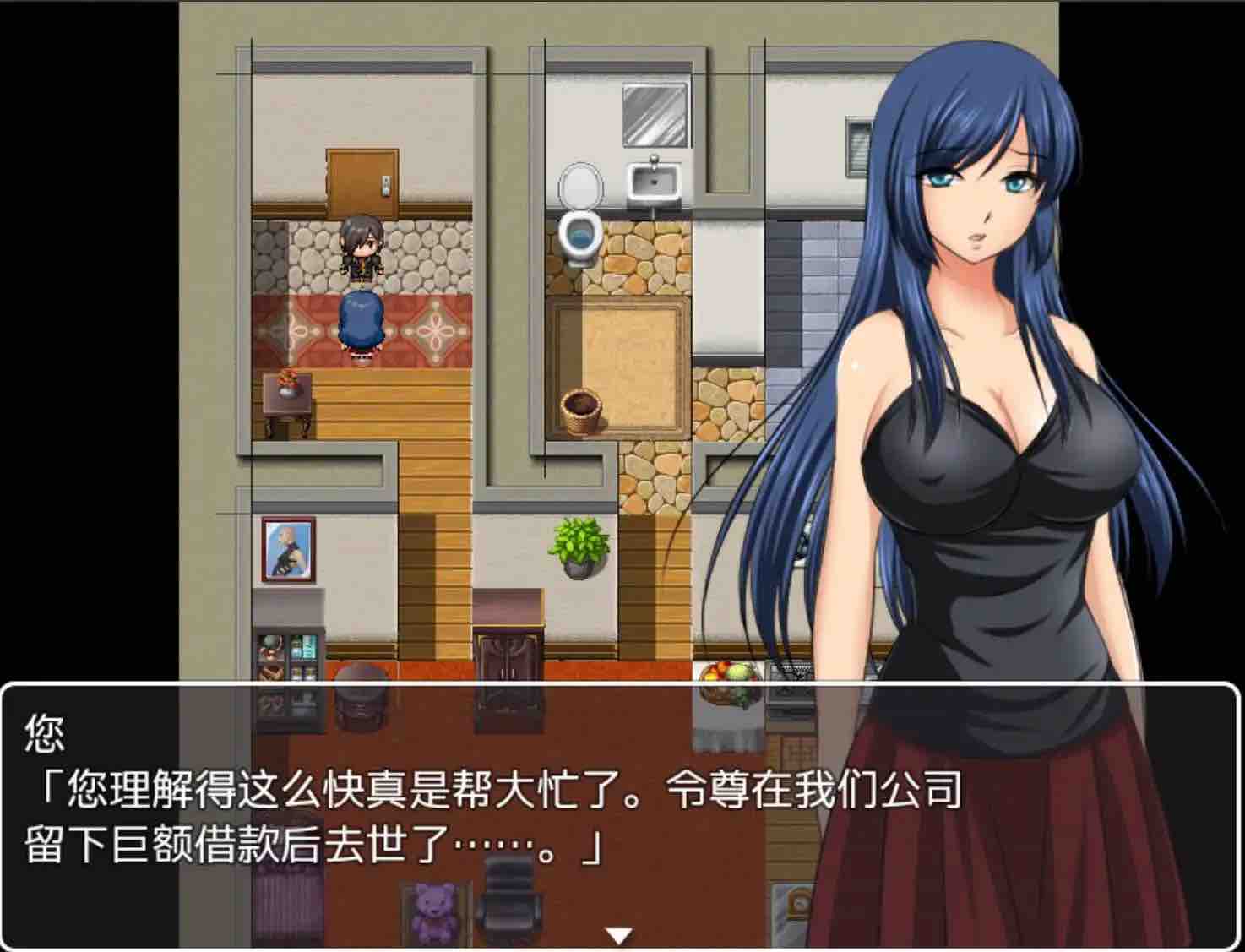 【爆款RPG/AI汉化/动态】借金妻の肉欲返済1.0樱花版【PC+安卓/529MB】