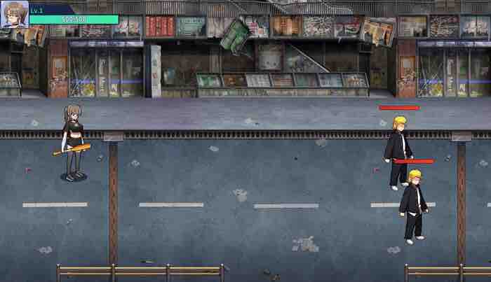 罪恶的街道 v1.0 机翻汉化版 横版动作ACT游戏 1.2G