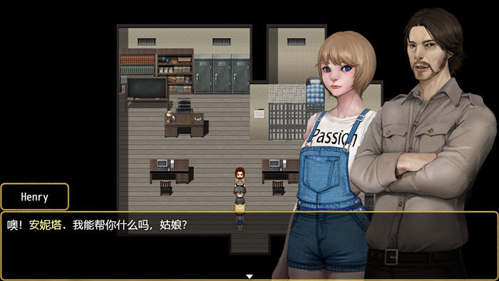 和平风小镇 v0.15a AI汉化版 PC+安卓 RPG游戏 1.1G