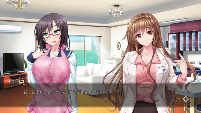 过度保护我且热情的姐姐们 AI汉化版 ADV游戏+全CG存档 2.2G