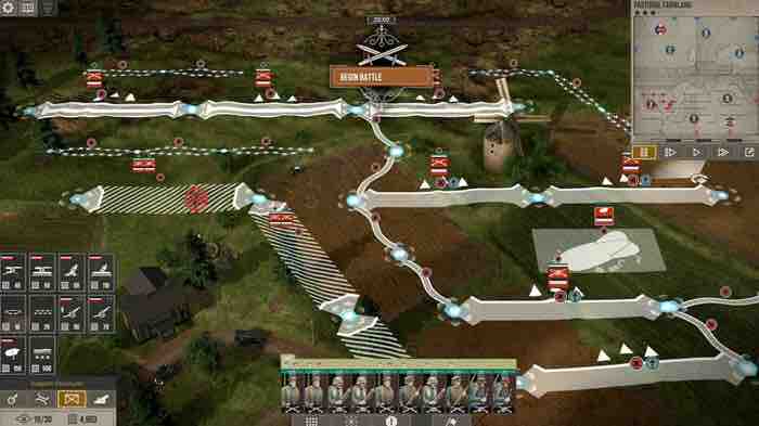 世界大战:西方战线 官方中文版 策略回合制游戏 8.6G