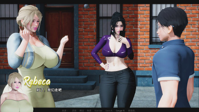 家人在家(Family at Home Re) 汉化重制完结版 PC+安卓 动态SLG游戏 2.1G