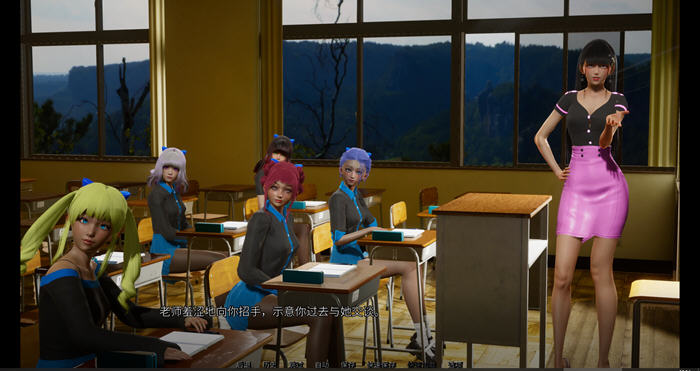 那位新老师 v0.7.0 汉化版 PC+安卓 动态SLG游戏 4.7G