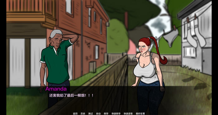臆想小镇(Amanda’s road to porn) v0.8 汉化版 SLG游戏 PC+安卓 6.8G