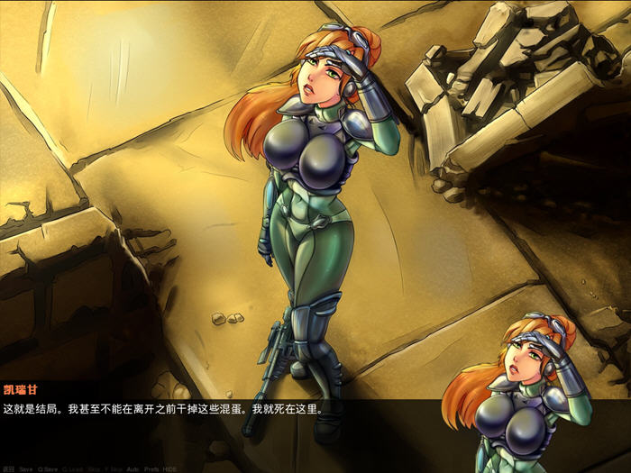 星际王牌女特工 v0.46 官方中文版 PC+安卓 手绘SLG游戏 4.6G