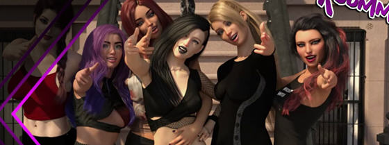 现实中的室友 大结局 汉化版 PC+安卓 动态SLG游戏 3.7G