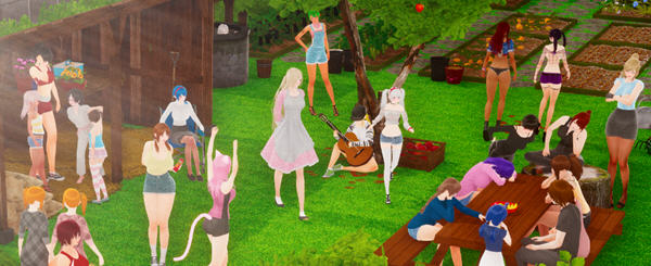 小绿山(Little Green Hill) v1.2 汉化版 PC+安卓 动态SLG游戏 11G