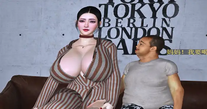 空姐妈妈的命运之父子游戏 中字 [VAM动画][Brainocn] [4.4G]