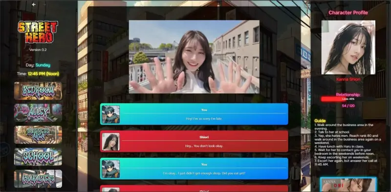 更新[亚洲风HTML/真人/动态] 街头英雄 Street Hero V0.6c 浏览器转中文 [17.40G]