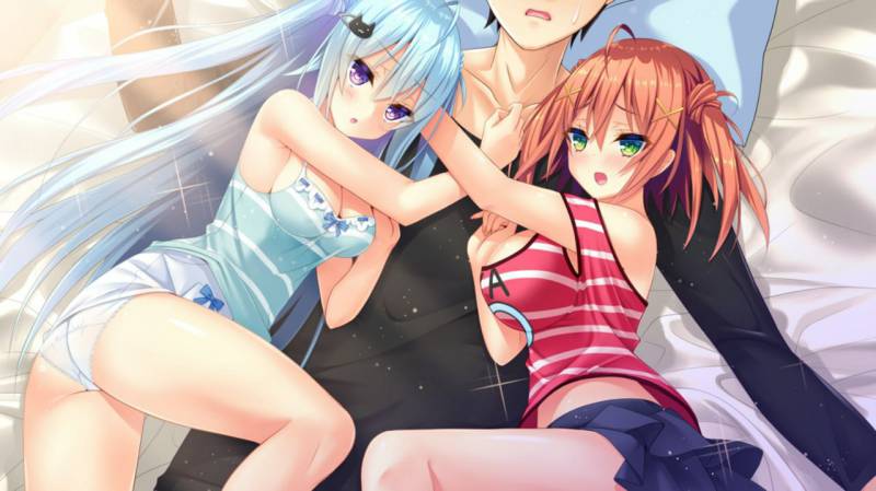 如胶似漆双胞胎！关于很黏我的双胞胎妹妹们居然喜欢上了我这件事【PC/汉化】